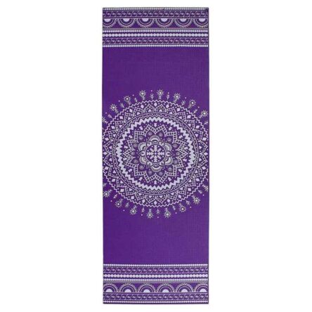 Strauss 1730x610x5mm Purple Designer Yoga Mat with Cover