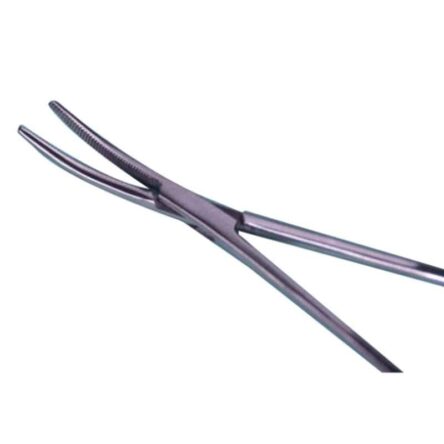 KDB 6 inch Stainless Steel Curved Artery Forceps