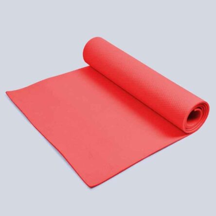 BeatXP 72×24 inch Ethylene Vinyl Acetate Red Yoga Mat