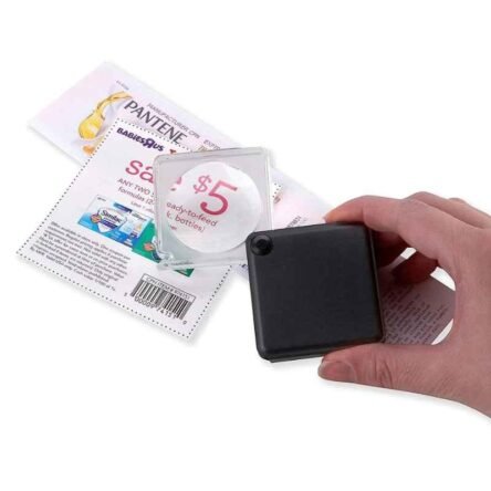 Carson Optical MagniFlip 3X Flip-Open Pocket Magnifier with Built-in Case