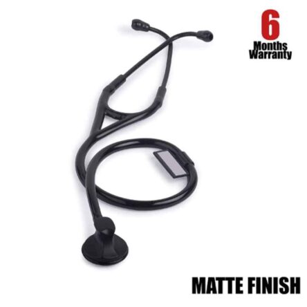 MCP Premium Matte Black Single Head Stethoscope