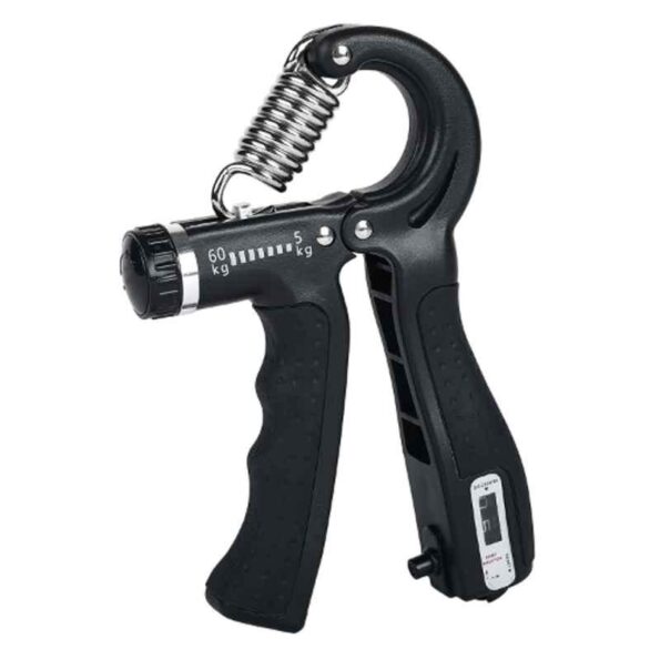 Strauss 15x11x3cm Plastic Black Adjustable Hand Grip with Counter