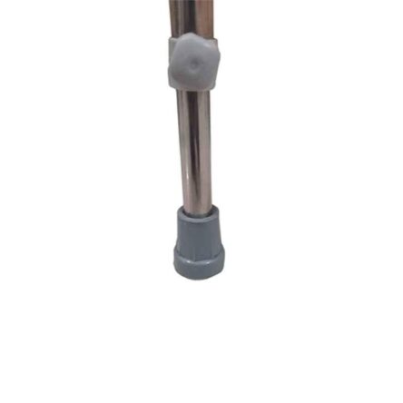 Smart Care SC926 Alloy Steel Adjustable Height Anti Shock Walking Stick with Four Pad & T Shape Handle