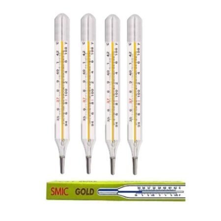 Divine Medicare 94-108F Oval Thermometer (Pack of 4)