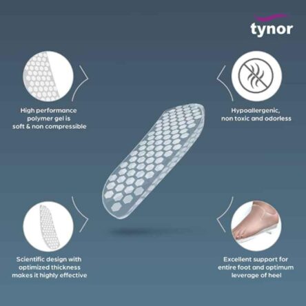 Tynor Silicone White OA Wedge Insole