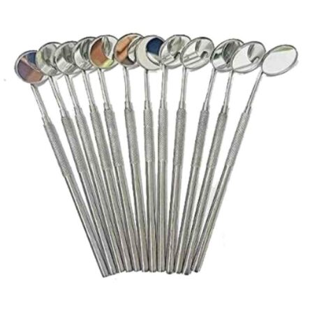 Forgesy Stainless Steel Dental Mouth Mirror with Handle