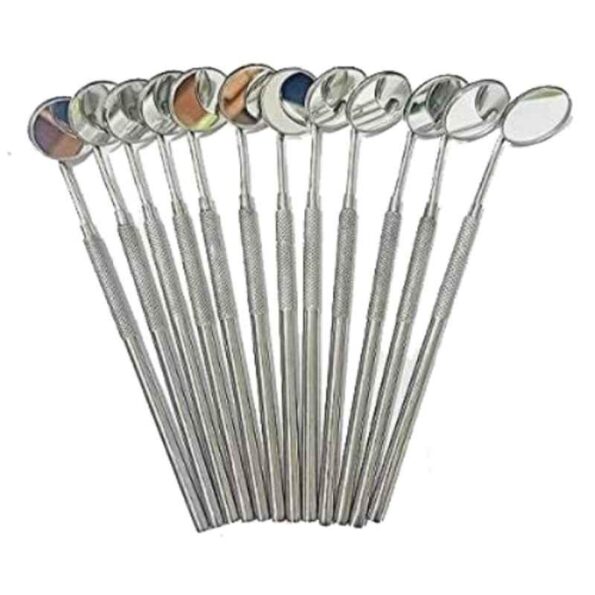 Forgesy Stainless Steel Dental Mouth Mirror with Handle