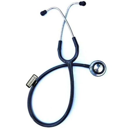 Fast Life Junior Dual Head Black Matte Acoustics Stethoscope