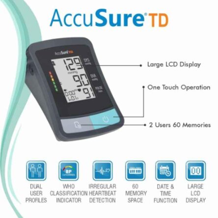 AccuSure TD Automatic Blood Pressure Monitor