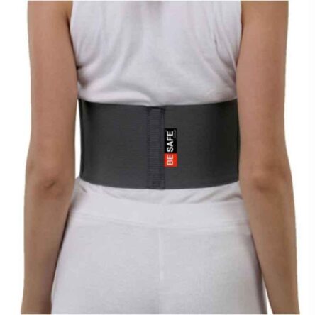 Besafe Forever Neoprene Grey Rib Support Chest Binder Compression Brace