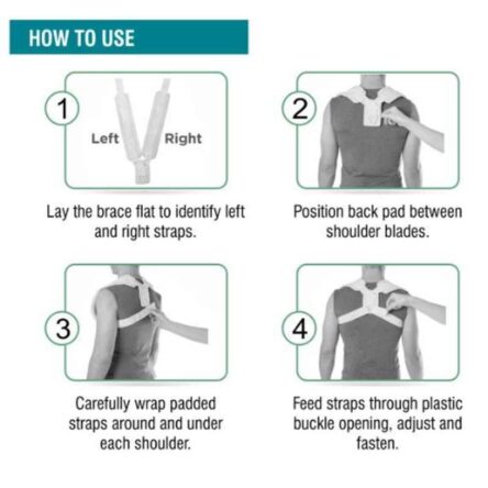 Med E-Move Elastic Clavicle Brace with Buckle