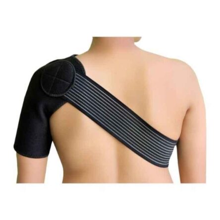 Arnav Black Elastic Hiakan Arm & Shoulder Support