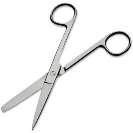 Forgesy GSS23 5 inch Stainless Steel Blunt Sharp Straight Dressing Scissor