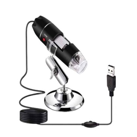 Microware 40-1000X Magnification USB Digital Microscope with OTG Function & Stand