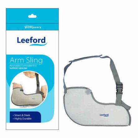 Leeford Polyester Grey Pouch Arm Sling