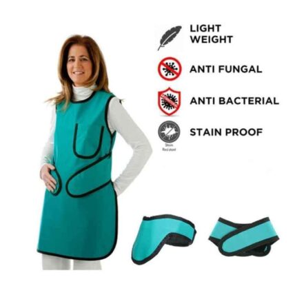 Spox 0.0.5mm Vinyl Sea Green Lead Apron with Collar