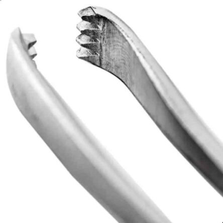 Desco 10 inch Stainless Steel Vulsellum Forceps