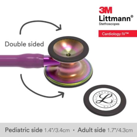 3M Littmann 27 inch Plum Tube Cardiology IV Diagnostic Stethoscope