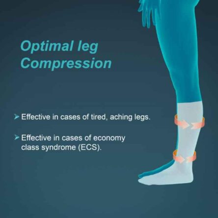 Tynor I67BAZ Polyamide Class-II Beige High Knee Medical Compression Stocking