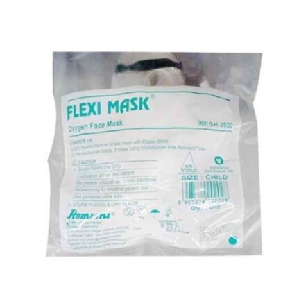 Romsons Flexi Oxygen Mask for Paediatric (Pack of 100)