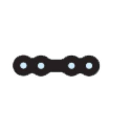 Surgiwear Multi Hole Straight Plate
