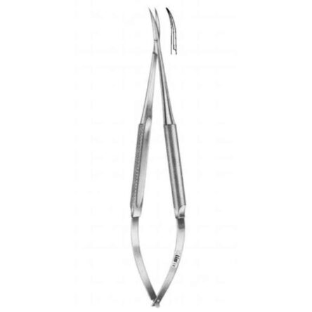 Alis 23cm/9 inch Micro Dissecting Scissors Sharp Pointed Curved