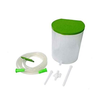 Forgesy 1500ml PVC Enema Kit with Colon Tip & Pinch Clamp
