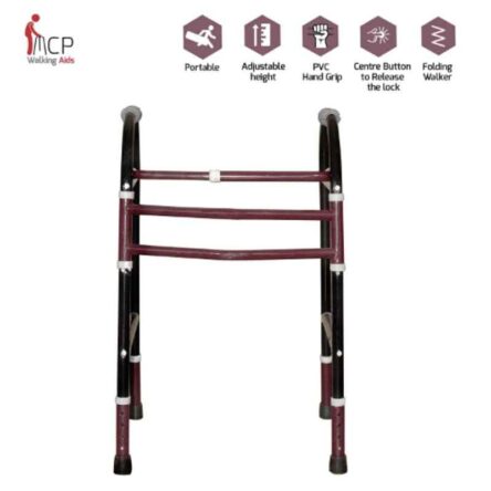 MCP MS Coating Foldable Walker