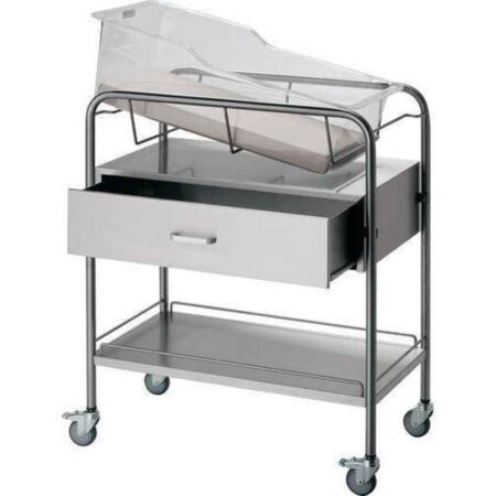 Wellsure Healthcare Stainless Steel Baby Bassinet