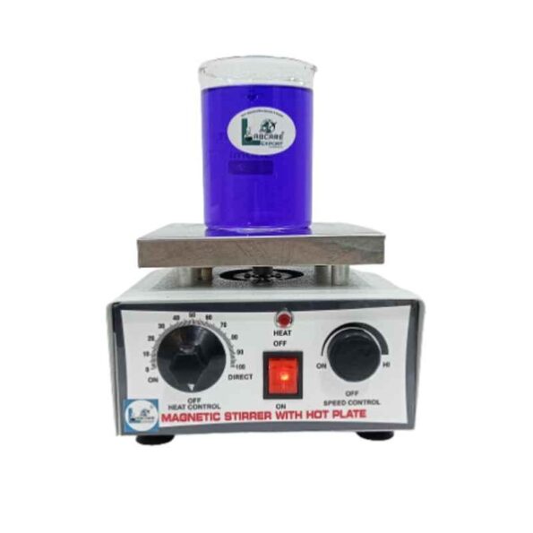 Labcare 2L Stainless Steel Magnetic Stirrer with Hot Plate Magnetic Bead