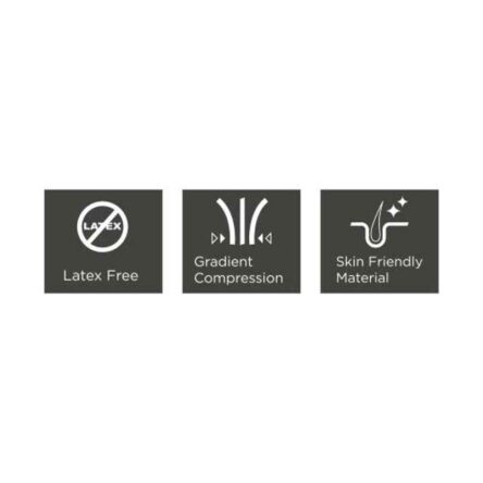 Vissco XXL Vissco Platinum Class 1 Knee Length Medical Compression Stocking