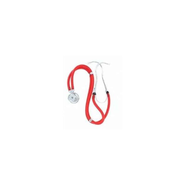 Divine Medicare Pluss Rappaport Red Dual Head Stethoscope Convertible Chest-Piece