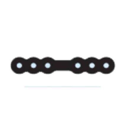 Surgiwear 20mm Multi Hole Straight Plate