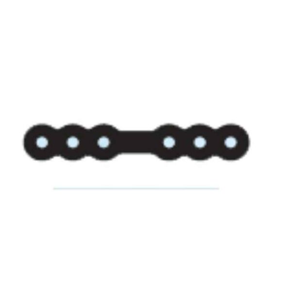 Surgiwear 20mm Multi Hole Straight Plate