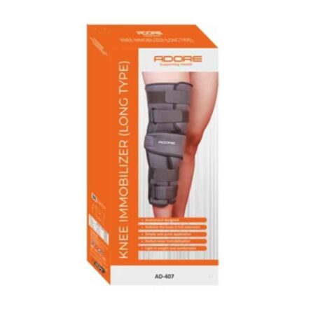 Adore Nylon Grey Long Knee Immobilizer