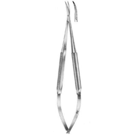 Alis 18cm/7 inch Micro Dissecting Scissors Sharp Pointed Curved