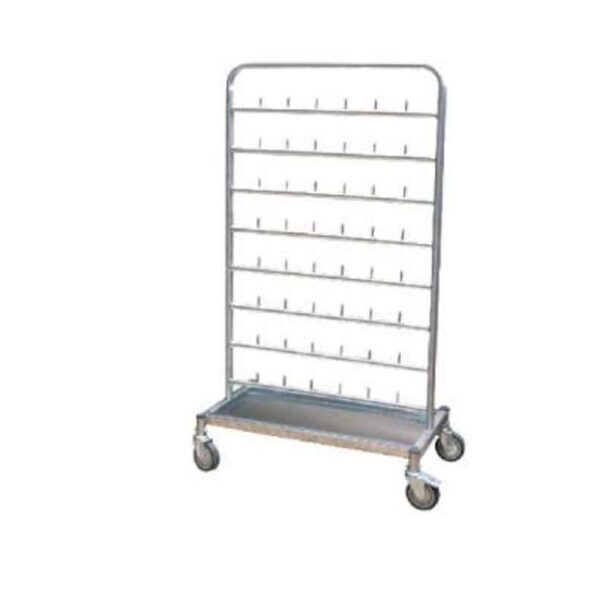 Divine Medicare 137x76x46cm 8 Row Swab Rack