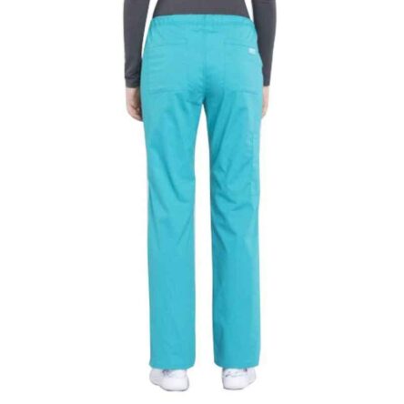 Superb Uniforms Polyester & Viscose Turquoise Green Scrub Pant