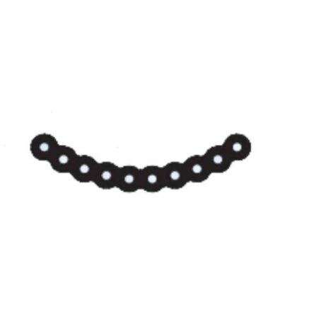 Surgiwear 40mm Curved Plate