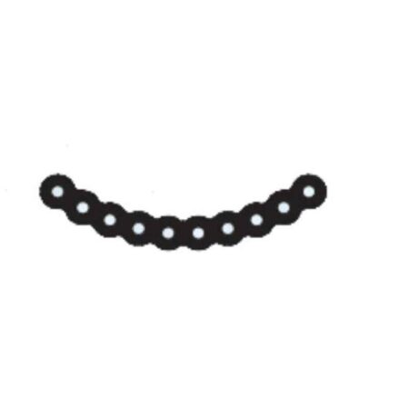 Surgiwear 40mm Curved Plate