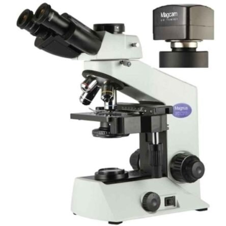 Magnus MX-21i Tr LED Trinocular Research Microscope with Magcam