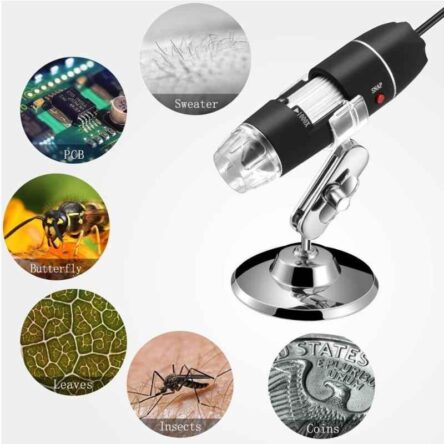 Microware 1000X 2.0MP 8 LED Digital Microscope