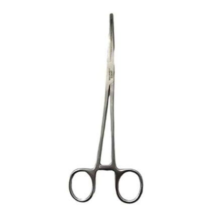 Jainco 8 inch Steel Curved Kocher Forceps