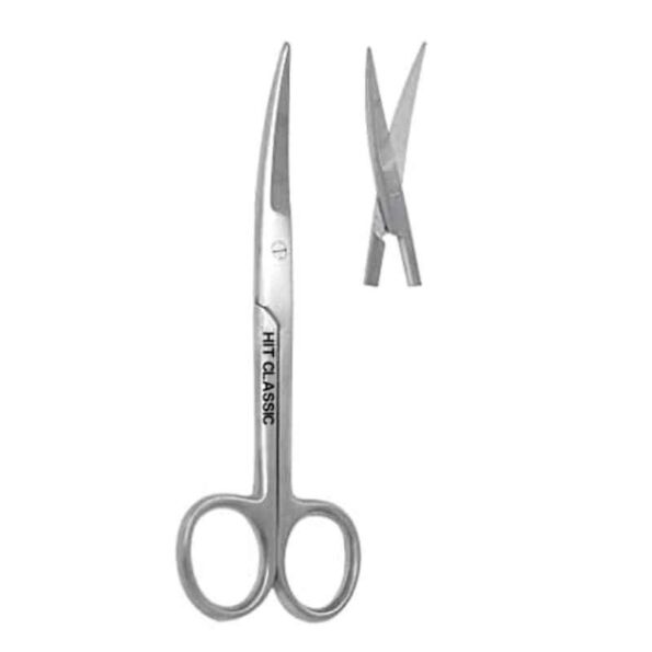 HIT CLASSIC 6 inch Stainless Steel Curved Sharp Dressing Surgical Scissor