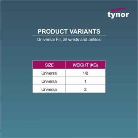 Tynor 0.5 kg Weight Cuff