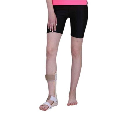 Salo Orthotics Polypropylene Left Static Adjustable Ankle Foot Orthosis