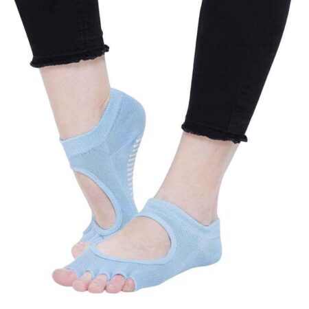 Strauss Sky Blue Yoga Socks