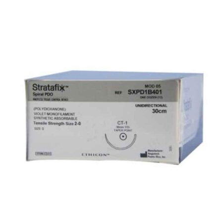 Ethicon SXPD2B403 12 Pcs 1 Violet Startafix Spiral Pdo Suture Box
