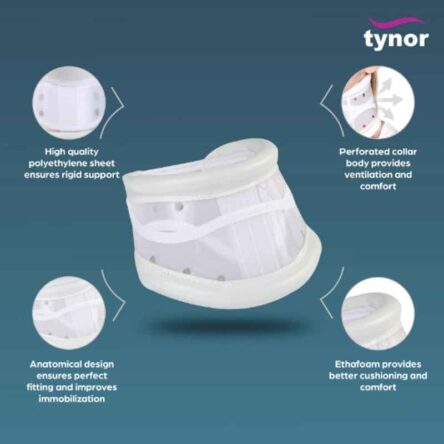 Tynor Adjustable Hard Cervical Collar