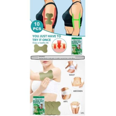 Agarwals 10 Pcs Slim Burn Fat Moxibustion Patch Box